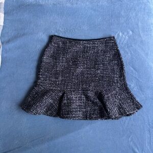 Forever New Black Tweed Pencil Skirt EUR 36 US4